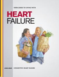 the cover of a guidebook about congestive heart failure