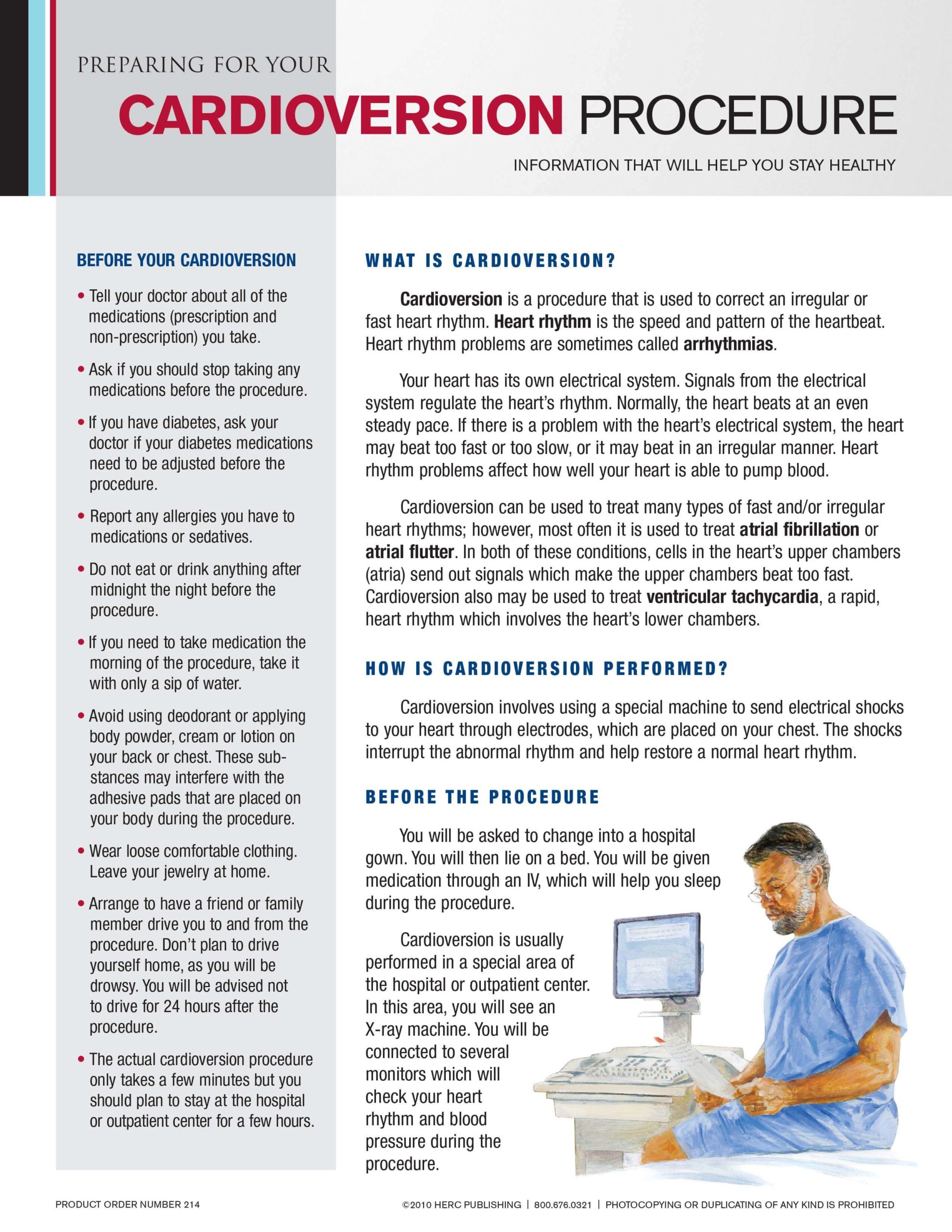 Direct current cardioversion practices following 57 off